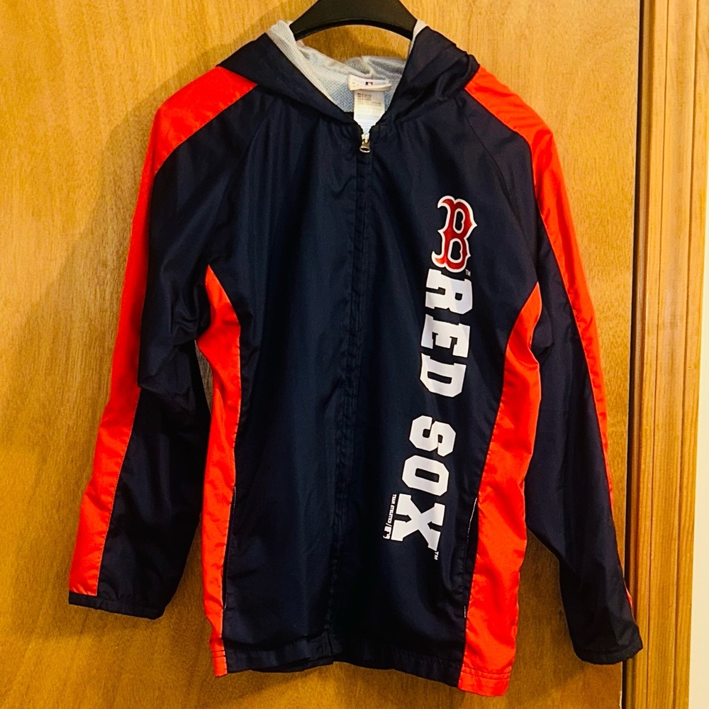 Boston Red Sox XL wind/rain jacket zip up